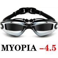 Plaukimo akiniai su dioptrijomis, -4.5 diotrijos korekcija trumparegystei