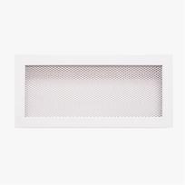 Grotelės židiniui HEARTH, baltos, 170 x 370 mm
