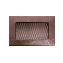Grotelės židiniui HEARTH, vario spalvos, 110 x 170 mm