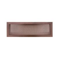 Grotelės židiniui HEARTH, vario spalvos, 170 x 490 mm