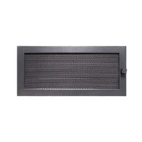 Grotelės židiniui HEARTH, pilkos, 170 x 370 mm