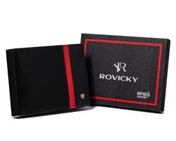 Vyriška odinė piniginė Rovicky RV87 S214