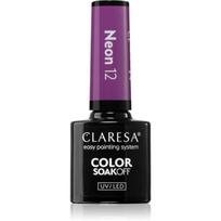 Claresa SoakOff UV/LED Color Neon gelinis nagų lakas atspalvis 12 5 g