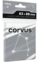 REBEL Sleeves - Classic Card Game Inner (63.5x88mm) - 100 Vnt