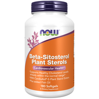 Now Foods Beta-Sitosterol Plant Sterols 180 softgels