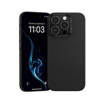 Benks Dėklas Magnetic Armor Air Kevlar PC Frame 600D (E065) skirtas Apple iPhone 16 Pro juodos spalvos