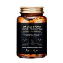 [Farmstay] 24K Gold & Peptide Solution Prime Ampoule 250ml 250ml  X 1PCS