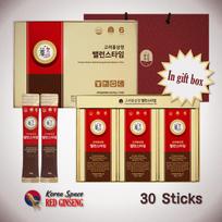 [Poongnyeonbogam] 6 metų Korėjos raudonojo ženšenio ekstraktas, balanso laikas Raudonasis ženšenis 30/60/100 lazdelių 30 sticks in gift box