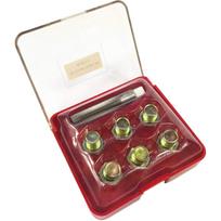 Remonto rinkinys alyvos išleidimo sriegiui M13x1.25 Alyvos išleidimo kamščio remontas Alyvos karterio sriegis M13 x 1.25mm raudona