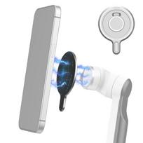 PULUZ For Insta360 FLow Gimbal Magnetic MagSafe Adapter Phone Holder (Silver) sidabras