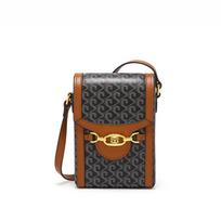 Lengvo prašmatnumo mini telefono krepšys, madingas ir kasdienis, universalus, vertikalus šunies danties rašto monetų dėklas, aukštos kokybės vieno peties crossbody moteriškas krepšys