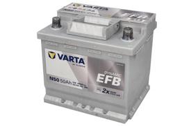 Akumuliatorius VARTA EFB550500055 12V 50Ah 550A D+
