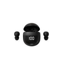 Nematomos ausinės, mini ausinės, belaidės „Bluetooth 5.3“ ausinės su mikrofonu, triukšmo mažinimu ausyse