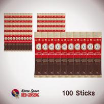 [Poongnyeonbogam] 6 metų Korėjos raudonojo ženšenio ekstraktas, balanso laikas Raudonasis ženšenis 30/60/100 lazdelių 100 sticks