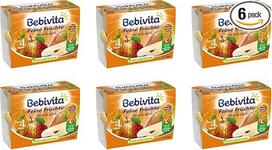 "Bebivita" kriaušės obuoliuose, 6 pakuotės (6 x 4 x 100 g)