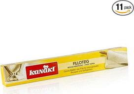 Kanaki/Fillo tešlos lakštai 40 x 50 cm TK 450 g Apie 11 vnt.