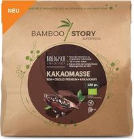 Roh | BAMBOO STORY | Kakavos masė | Kakavos drožlės | Criollo | Peruaniečiai | Ekologiška | 150g 100% Pure