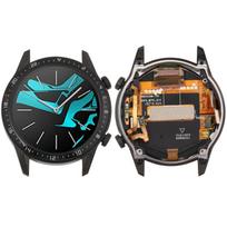 Skystųjų kristalų ekranas ir skaitmeninis įrenginys su rėmeliu, skirtas Huawei Watch GT 2 46 mm juoda