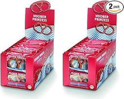 "Huober Prinzess Pretzel", dėžutė su 24 dvigubomis pakuotėmis (48 pretzeliai), 1 x 480 g dėžutė (2 vnt.)