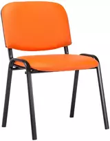 "Ken" dirbtinės odos lankytojų kėdė