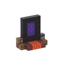 Minecraft magnetinis blokelių / kaladėlių rinkinys - Portalas - 32 vnt