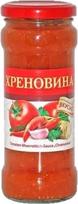 Pomidorų ir krienų padažas "Chrenovina" | 295g | Sodraus skonio ir aromato