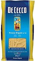 24x Pasta De Cecco 100% itališki Penne Rigate Nr. 41 makaronai 500g