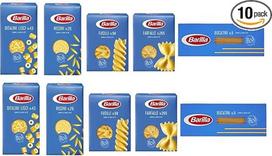 Bandomoji pakuotė Makaronai "Barilla Italian" (10 x 500 g) 5 rūšių makaronai (Bucatini-Fusilli-Risoni-Ditalini Lisci Farfalle)