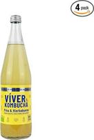Bio Fermentiertes Teegetränk (Kombucha) Ökologisch Ananas und Minze Geschmack 700 ml. 4er Pack