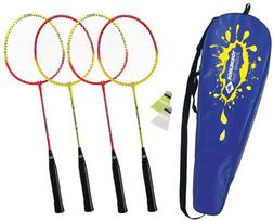 Badmintono rinkinys SCHILDKROT šaudyklės 4 vnt