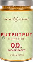 Hofgut Stöcken Ekologiškas sviestas su vištiena ir pomidorų sviesto padaže "Hofgut Stöcken Organic Butter Chicken PUTPUT" su vištiena pomidorų sviesto padaže Indiškas paruoštas maistas be priedų 620 ml