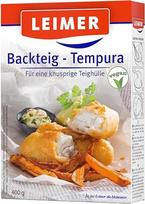 LEIMER Tempura kepimo tešla, 400 g, idealiai tinka pikantiškiems ir saldiems patiekalams padengti aukso rudumo traškia tešlos danga (1 x 400 g)