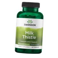 Dėmėtoji margainė, Milk Thistle Savybės 80% Silimarino, Swanson 120 kaps. (71280076) 120caps