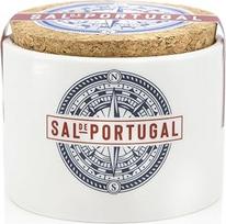 Blumensalz - Portugal Salz - Keramikglas 150 g - Gewonnen aus den Salinen von Figueira da Foz - 100% naturliches Salz - Gourmetprodukt aus portugiesischer Herkunft