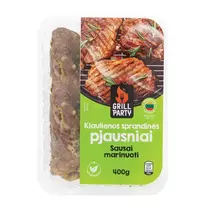Grill Party kiaulienos sprandinės pjausiai marinuoti, 400 g