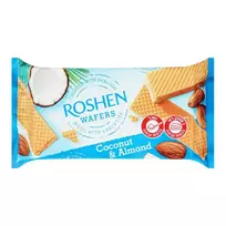 Vafliai ROSHEN su kokosiniu ir migdoliniu įdaru, 216 g
