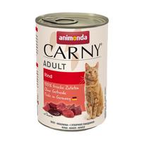 Animonda Carny Adult visavertis šlapias pašaras suaugusioms katėms, jautiena, konservai, 400g