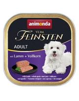 Animonda Vom Feinsten Adult visavertis šlapias pašaras suaugusiems šunims, ėriena, viso grūdo grūdai, paštetas, 150g