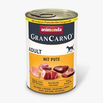 Animonda GranCarno Adult visavertis šlapias pašaras suaugusiems šunims, kalakutiena, konservai, 400g
