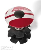 Vairo iškyšos antgalis (ežys) XLC A-Head AP-S01 1.1/8", Alu, raudonos spalvos