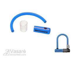 Apvalkalas Kryptonite U-tipo spynai MINI3.25 mėlynas