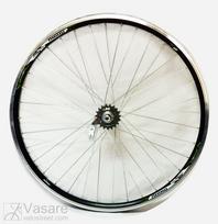 Ratas galinis 28 dvigubas 36stip., Velosteel stabulė, 1pav. Juodas