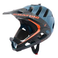Šalmas Cratoni Madroc Pro petrol matt S/M 54-58cm su pasikalbėjimo įranga