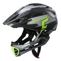 Šalmas Cratoni C-Maniac Pro black/lime matt L-XL 58-61cm