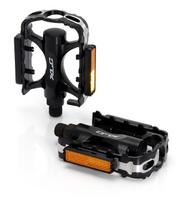 Pedalai XLC MTB PD-M02, alumininiai, Juodi