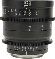 Laowa 15mm T2.1 Zero-D Cine Lens - Canon RF (feet)
