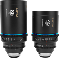 Laowa Proteus 2xAnamorphic 2-Lens Bundle Set B (45mm, 85mm) - Blue - Arri PL/Canon EF (feet)
