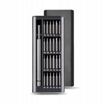 Įrankių rinkinys 25 dalių – Magnetinis tvirtinimas, CR-V plienas, Svoris 176 g, Dėklo matmenys 157x67x17 mm