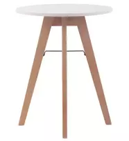 Viktor virtuvės stalas | Apvalus, baltas, Ø 60 cm