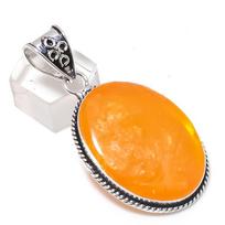 Baltic Amber Handmade 925 Sterling Silver Jewelry Ring Size 5.6 u9Q60